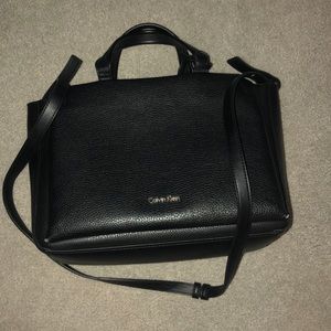 Calvin Klein tote with cross body strap